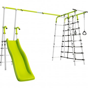 Детский спортивный комплекс для дачи ROMANA БОГАТЫРЬ Плюс - 2 (салатовый с белым) (без качелей) Детский спортивный комплекс для дачи ROMANA БОГАТЫРЬ Плюс - 2 (салатовый с белым) (без качелей)