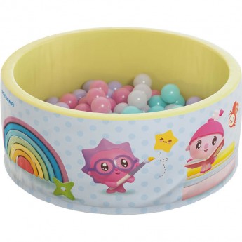 Детский сухой бассейн ROMANA AIRPOOL Малышарики "Профессии" голубой Детский сухой бассейн ROMANA AIRPOOL Малышарики "Профессии" голубой