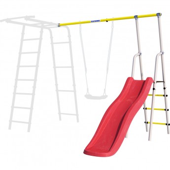 Дополнительный комплект с горкой к дачному комплексу ROMANA, только для высоты балки качелей 2050 мм, без качелей