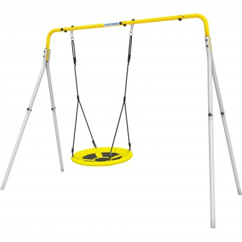 Каркас для качелей ROMANA с качелями гнездо желтый/серый