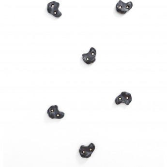 Комплект зацепов ROMANA DOP22 для лазания 6 штук (черный)