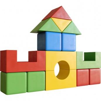 Мягкий конструктор ROMANA «СТРОИТЕЛЬНЫЙ НАБОР» стандартный