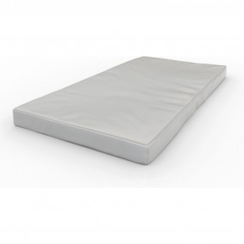 Мягкий щит ROMANA 1000*500*60 одинарный светлый серый