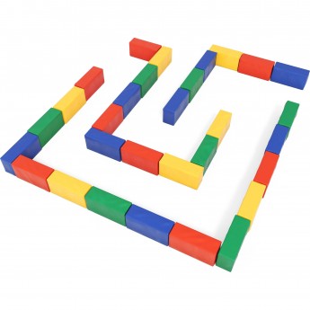 Мягкий спортивный модуль ROMANA «ЛАБИРИНТ» мини стандартный Мягкий спортивный модуль ROMANA «ЛАБИРИНТ» мини стандартный