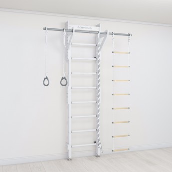 Шведская стенка деревянная ROMANA Eco 2.1, белый Шведская стенка деревянная ROMANA Eco 2.1, белый