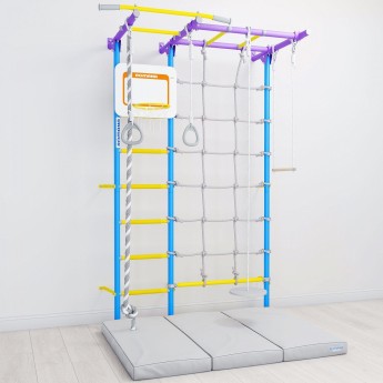 Шведская стенка ROMANA S7 PRO Комплект №8 Сиренево-голубой Шведская стенка ROMANA S7 PRO Комплект №8 Сиренево-голубой