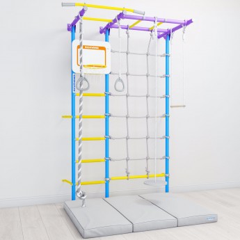 Шведская стенка ROMANA S7 PRO (сиренево-голубой) Шведская стенка ROMANA S7 PRO (сиренево-голубой)