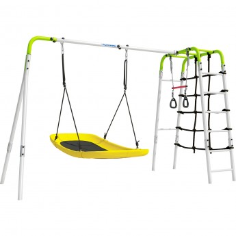 Спортивный комплекс ROMANA D2 (салатовый/белый) (с качелями лодка) Спортивный комплекс ROMANA D2 (салатовый/белый) (с качелями лодка)