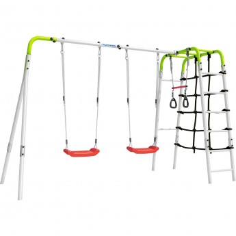 Спортивный комплекс ROMANA D2 (салатовый/белый) (с пластиковыми качелями) Спортивный комплекс ROMANA D2 (салатовый/белый) (с пластиковыми качелями)
