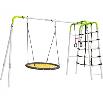 Спортивный комплекс ROMANA D2 (салатовый/белый) (с сеткой-гнездом) Спортивный комплекс ROMANA D2 (салатовый/белый) (с сеткой-гнездом)